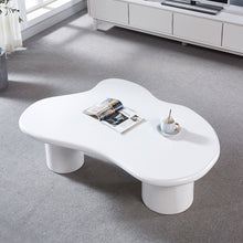 Load image into Gallery viewer, Solid Wood Free Form Coffee Table - White
