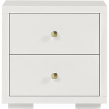 Load image into Gallery viewer, 19" Two Drawer Nightstand - White
