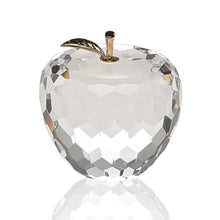 Load image into Gallery viewer, Apple Tabletop Sculpture - Clear / Gold
