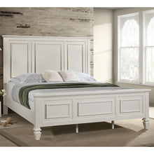 Load image into Gallery viewer, Chelema - Eastern King Panel Bed - Cream White
