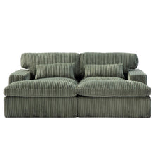 Load image into Gallery viewer, Double Chaise Lounge Chair, Oversized Upholstered Sleeper Cloud Couch
