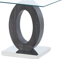 Load image into Gallery viewer, Tracker - End Table - Brown White
