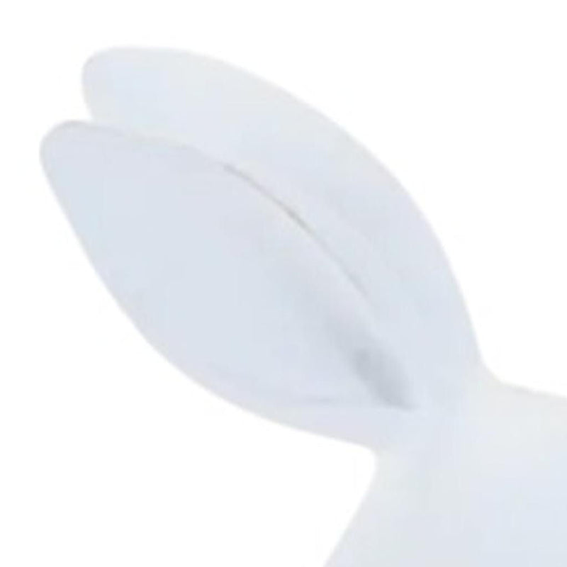 Poly Rabbit Figurines (Set of 2) - White