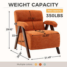 Load image into Gallery viewer, Modern Accent Chair With Tufted Armchair For Reading Room

