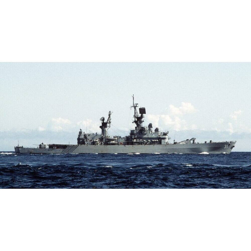 Hand Painted Model Boat (627524) - Gray