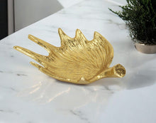Load image into Gallery viewer, 10" Antler Cast Iron Vanity Tray - Gold
