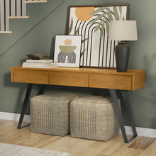 Load image into Gallery viewer, Lowry - Console Sofa Table - Oak
