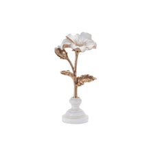 Load image into Gallery viewer, Tabletop Sculpture (Set of 3) - Gold / White
