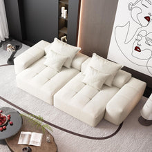 Load image into Gallery viewer, Modern Oversized Diy Combination Modular Sectional Sofa With Pillows
