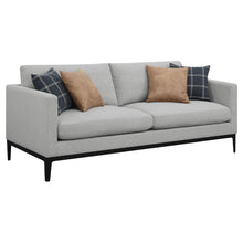 Load image into Gallery viewer, Montauk - 2 Piece Arms Living Room Set With Upholstered Seating - Light Gray
