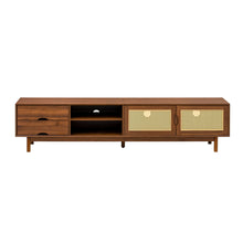 Load image into Gallery viewer, TV Stand For TVs Up To 85", Media Console With 2 Drawers - Walnut
