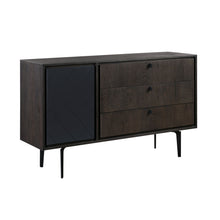 Load image into Gallery viewer, Solid Wood Three Drawer Dresser - Gray
