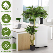 Load image into Gallery viewer, Artificial Dracaena Tree Indoor Faux ery Plant For Decoration, 150Cm - Green

