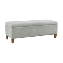 Load image into Gallery viewer, Marcie - Upholstered Storage Bench With Soft Close Lid - Blue
