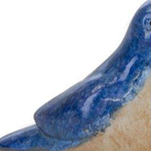 Load image into Gallery viewer, Poly Bird Figurine Tabletop Sculpture (Set of 4) - Blue / White
