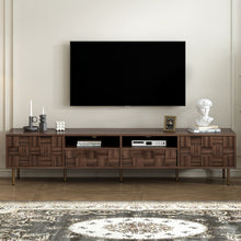 Load image into Gallery viewer, TV Stand With 2 Drawers, Media Console Table, Storage Cabinet With Cable Management
