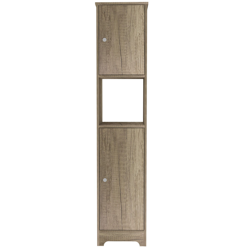 Wood Accent Cabinet With Two Doors (477658) - Natural