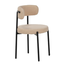 Load image into Gallery viewer, Medieval - Curved Back Kitchen Dining Chairs (Set of 4) - Beige
