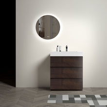 Load image into Gallery viewer, Alice - Bathroom Vanity With Large Storage Freestanding Bathroom Vanity, Sink For Modern Bathroom, One-Piece Sink Basin Without Drain And Faucet
