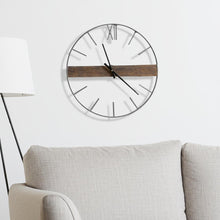 Load image into Gallery viewer, Circle Skeleton Wall Clock (376237) - Black
