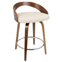 Load image into Gallery viewer, Grotto - Mid-Century Modern, Counter Stool With Swivel (Set of 2)
