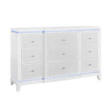 Load image into Gallery viewer, Adalid - 5 Pieces Bedroom Set With LED Lights And Glittered Detailing
