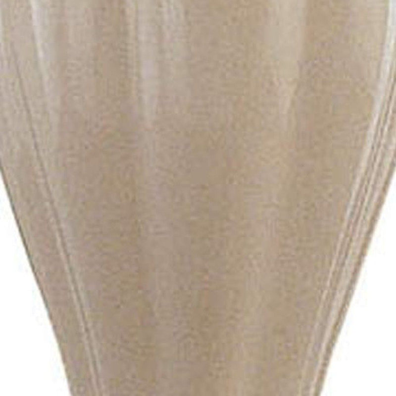 Ceramic Urn Table Lamp With Off-White Empire Shade - Ivory And Gold