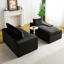 Load image into Gallery viewer, Modular Sofa, Convertible Twin Seat With Chaise Lounge

