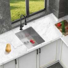 Load image into Gallery viewer, Modern Style Undermount Sink With Stainless Steel, Deep Single Bowl
