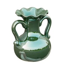 Load image into Gallery viewer, Amphora Table Vase (568855) - Hunter Green
