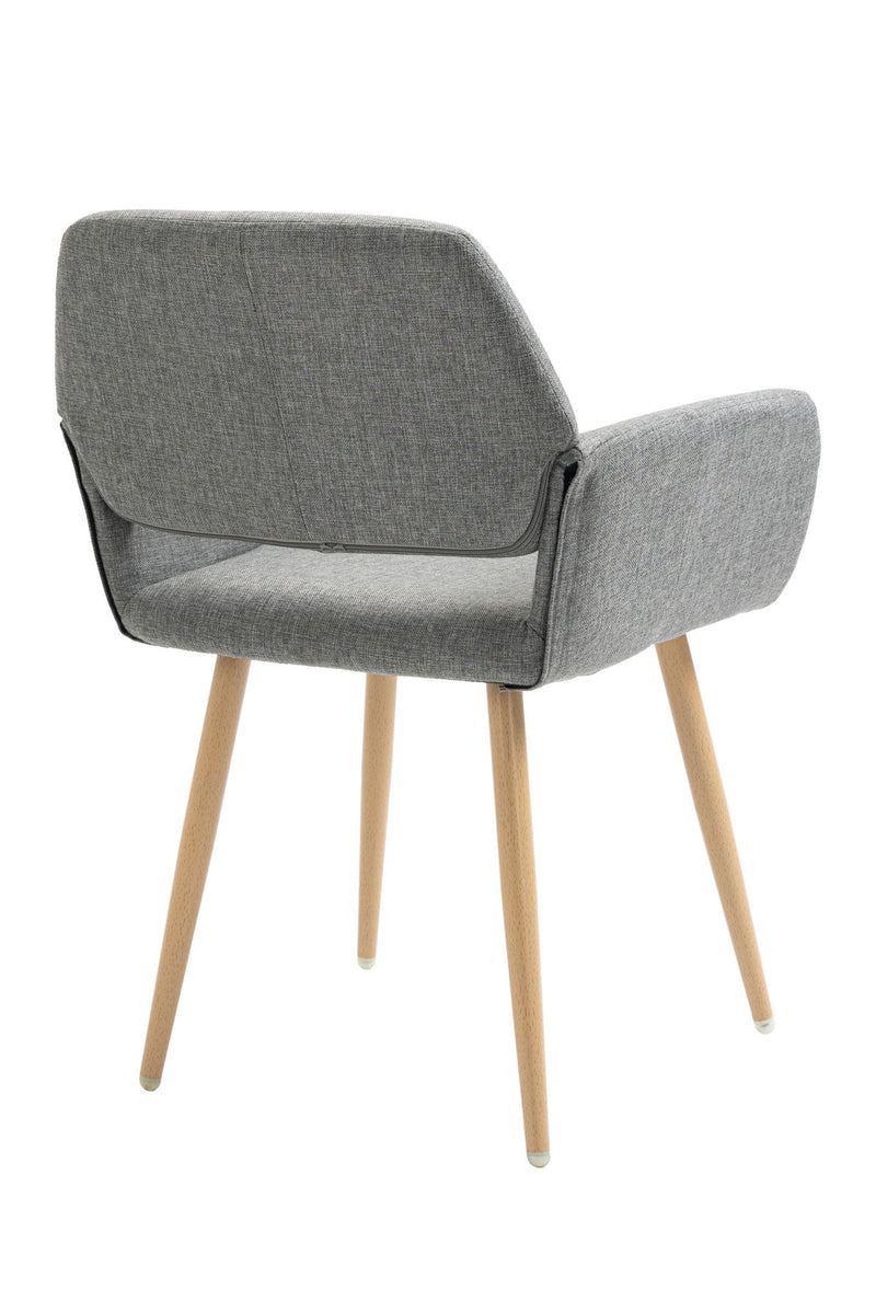 Upholstered Dining Chair - Gray