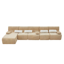 Load image into Gallery viewer, Oversized Sectional Sofa, Living Room Seating With Modular Design
