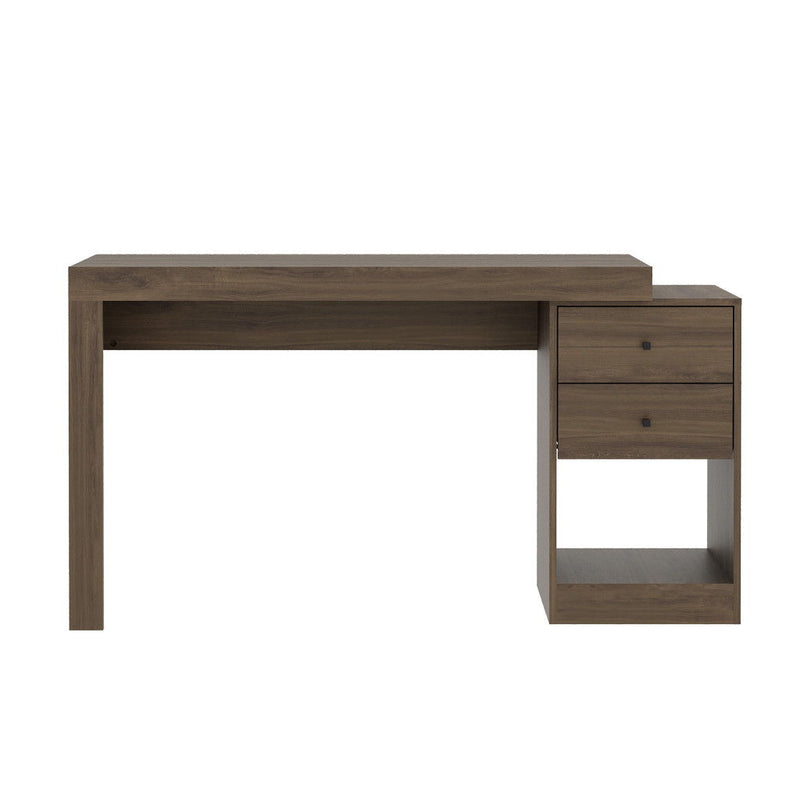 Writing Desk With Two Drawers - Walnut