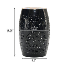 Load image into Gallery viewer, Ruby - Boho Mosaic Side Table With Ceramic Tile Top
