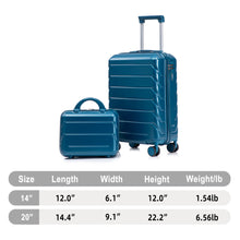 Load image into Gallery viewer, Spinner Luggage Set With Combination Lock
