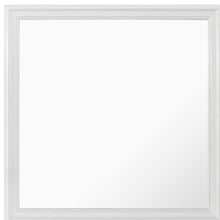 Load image into Gallery viewer, 38" Framed Accent Mirror Square - White
