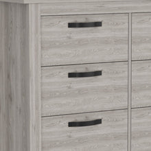Load image into Gallery viewer, 47" Six Drawer Double Dresser - Light Gray
