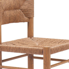 Load image into Gallery viewer, Aluminum Open Back Dining Side Chairs (Set of 2) - Natural

