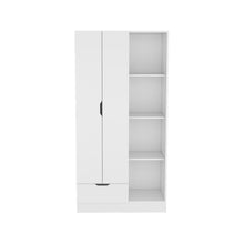 Load image into Gallery viewer, Wood Corner Accent Chest (731817) - White

