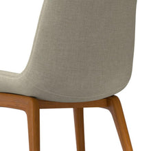 Load image into Gallery viewer, Solid Wood Dining Parsons Chairs (Set of 2) - Natural / Walnut
