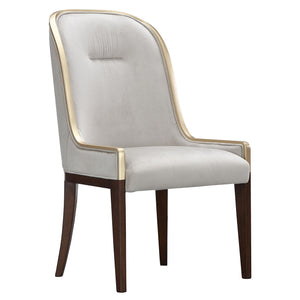 Houston - Dining Side Chair (Set of 2) - Porcini / Walnut