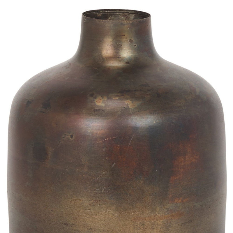 Cylinder Table Vase (608306) - Antiqued Gold