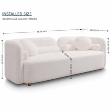 Load image into Gallery viewer, Luxury Modern Couch, 3 Seater Sofa For Living Room
