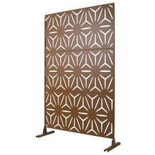 Load image into Gallery viewer, Outdoor &amp; Indoor Metal Privacy Screen, Freestanding Decorative Panels
