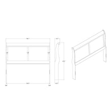 Load image into Gallery viewer, Charlston - 5 Piece Bedroom Set With LED Headboard

