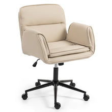 Load image into Gallery viewer, Criss Cross Swivel Desk Chair With Adjustable Armrests &amp; Wheels For Home Office
