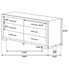 Load image into Gallery viewer, Polk - 6 Drawer Dresser
