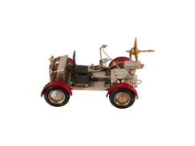 Load image into Gallery viewer, Hand Painted Model Car Tabletop Sculpture - Red / Silver
