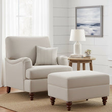 Load image into Gallery viewer, Candor - Chair And Ottoman Set - Beige

