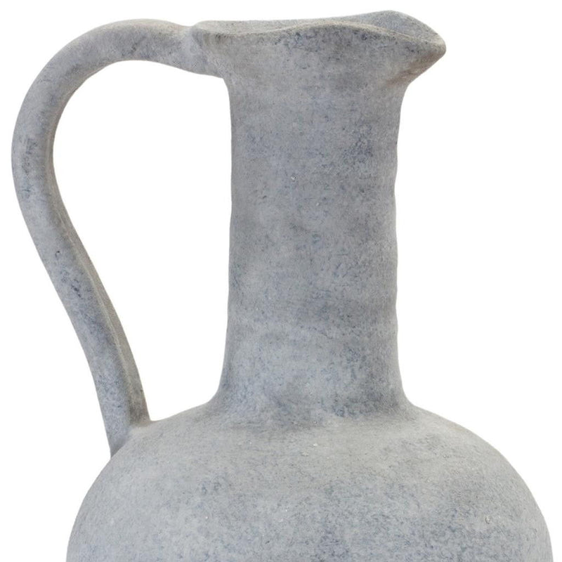 Round Pitcher Vase (632617) - Gray
